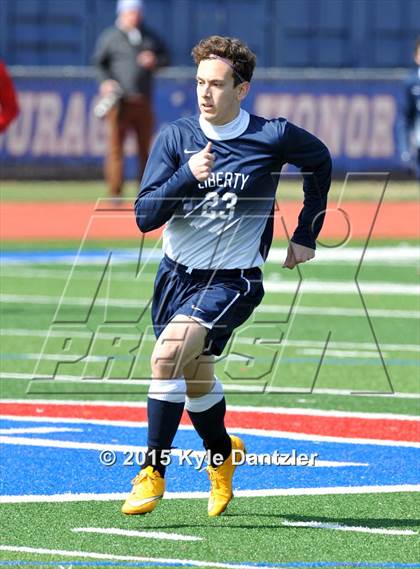 Thumbnail 1 in John Paul II vs Liberty Christian (TAPPS Division 1 Quarterfinal) photogallery.
