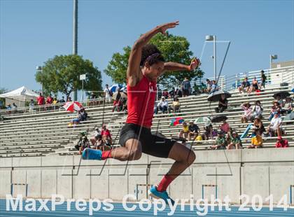 Thumbnail 1 in CIF State Track and Field Championships (Prelims Boys Triple Jump) photogallery.