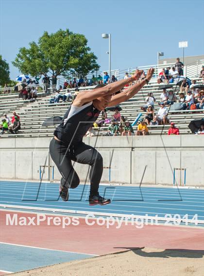 Thumbnail 1 in CIF State Track and Field Championships (Prelims Boys Triple Jump) photogallery.