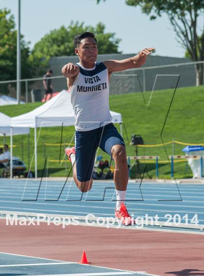 Thumbnail 1 in CIF State Track and Field Championships (Prelims Boys Triple Jump) photogallery.