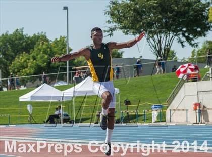 Thumbnail 3 in CIF State Track and Field Championships (Prelims Boys Triple Jump) photogallery.