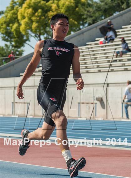 Thumbnail 1 in CIF State Track and Field Championships (Prelims Boys Triple Jump) photogallery.