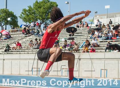 Thumbnail 3 in CIF State Track and Field Championships (Prelims Boys Triple Jump) photogallery.