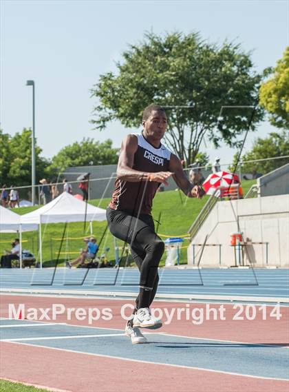 Thumbnail 1 in CIF State Track and Field Championships (Prelims Boys Triple Jump) photogallery.