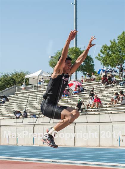 Thumbnail 1 in CIF State Track and Field Championships (Prelims Boys Triple Jump) photogallery.