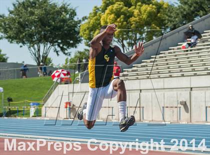 Thumbnail 2 in CIF State Track and Field Championships (Prelims Boys Triple Jump) photogallery.