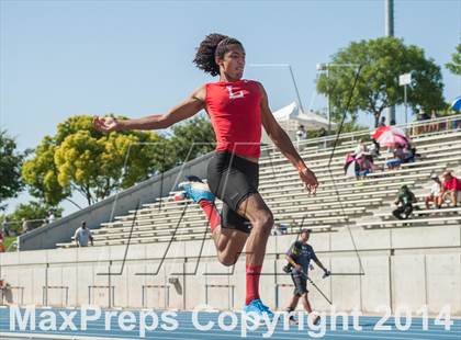 Thumbnail 3 in CIF State Track and Field Championships (Prelims Boys Triple Jump) photogallery.