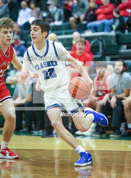 Thumbnail 3 in Center Grove vs. Franklin Central (IHSAA 4A Sectional Semifinal) photogallery.