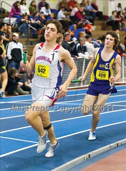 Thumbnail 2 in MIAA Division 1 Indoor Championships (Boys Track Events) photogallery.