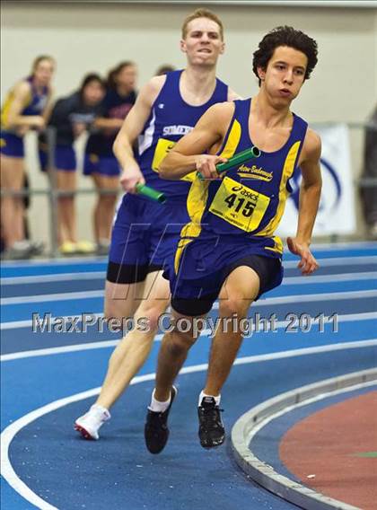 Thumbnail 3 in MIAA Division 1 Indoor Championships (Boys Track Events) photogallery.