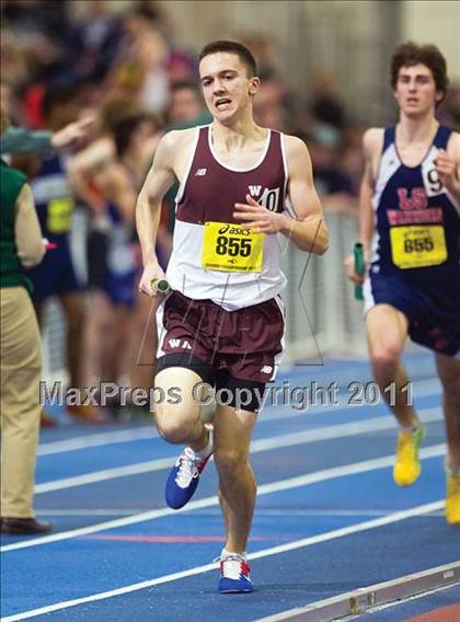 Thumbnail 2 in MIAA Division 1 Indoor Championships (Boys Track Events) photogallery.