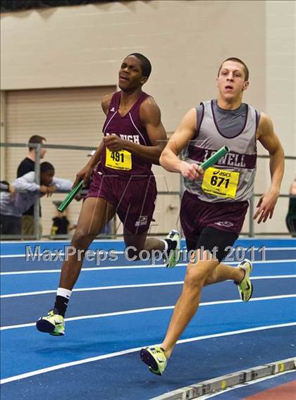 Thumbnail 2 in MIAA Division 1 Indoor Championships (Boys Track Events) photogallery.