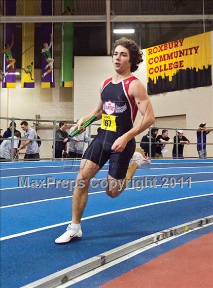Thumbnail 2 in MIAA Division 1 Indoor Championships (Boys Track Events) photogallery.