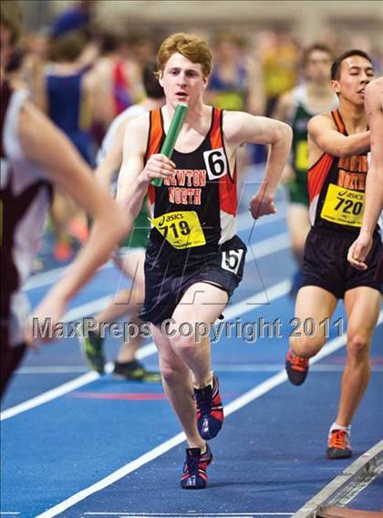 Thumbnail 2 in MIAA Division 1 Indoor Championships (Boys Track Events) photogallery.