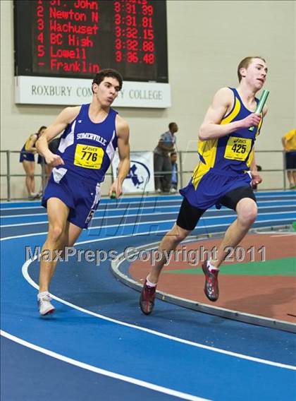 Thumbnail 2 in MIAA Division 1 Indoor Championships (Boys Track Events) photogallery.