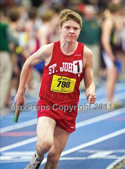 Thumbnail 3 in MIAA Division 1 Indoor Championships (Boys Track Events) photogallery.