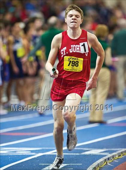 Thumbnail 1 in MIAA Division 1 Indoor Championships (Boys Track Events) photogallery.