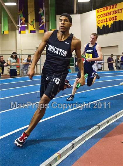 Thumbnail 2 in MIAA Division 1 Indoor Championships (Boys Track Events) photogallery.