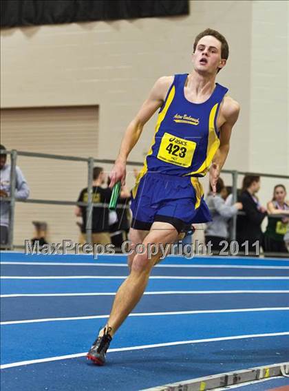 Thumbnail 2 in MIAA Division 1 Indoor Championships (Boys Track Events) photogallery.