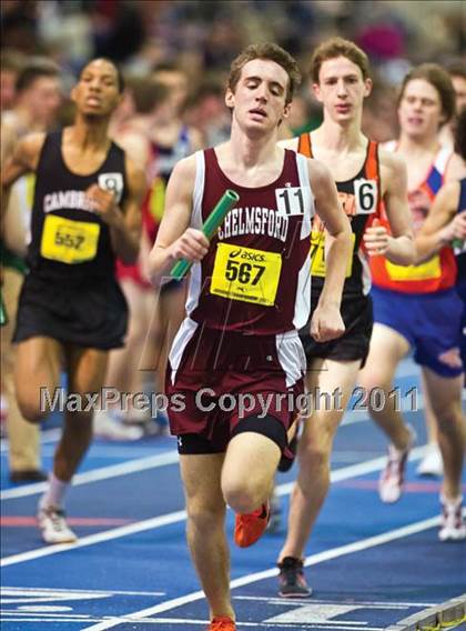 Thumbnail 2 in MIAA Division 1 Indoor Championships (Boys Track Events) photogallery.