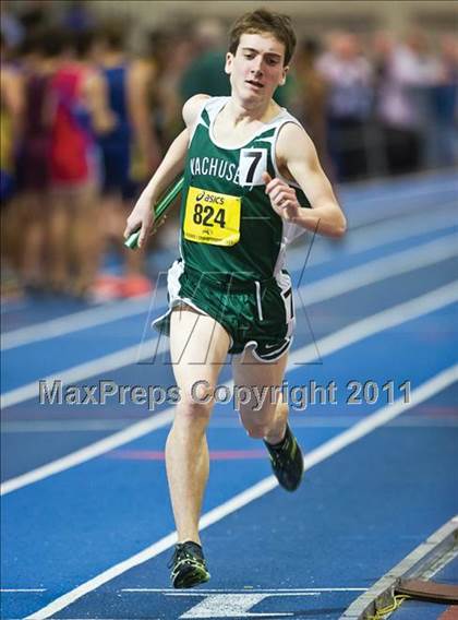 Thumbnail 3 in MIAA Division 1 Indoor Championships (Boys Track Events) photogallery.