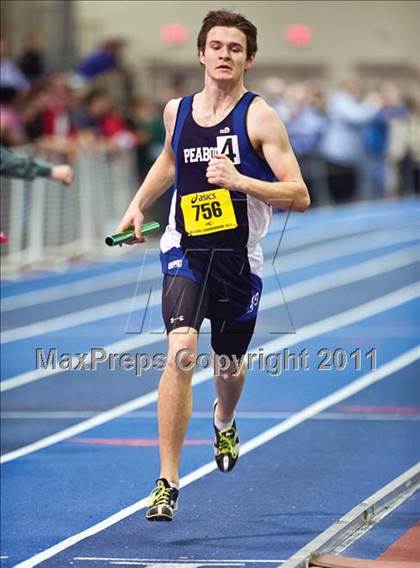 Thumbnail 2 in MIAA Division 1 Indoor Championships (Boys Track Events) photogallery.