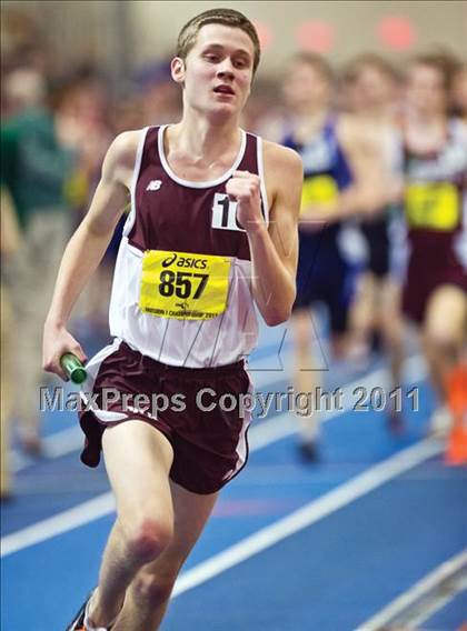 Thumbnail 1 in MIAA Division 1 Indoor Championships (Boys Track Events) photogallery.