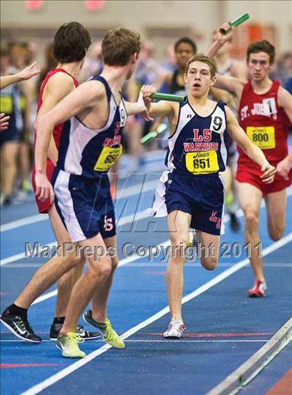 Thumbnail 3 in MIAA Division 1 Indoor Championships (Boys Track Events) photogallery.