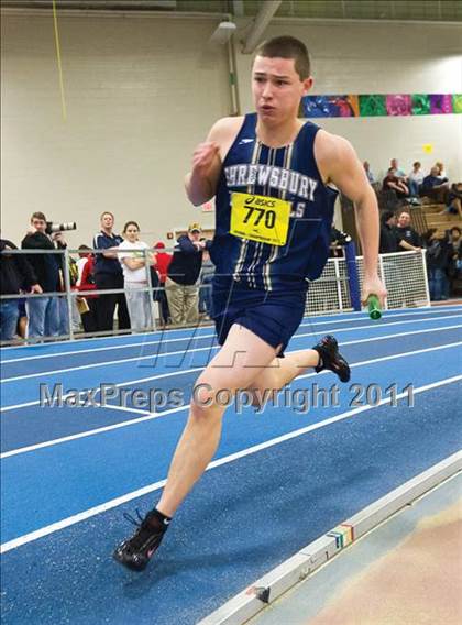Thumbnail 2 in MIAA Division 1 Indoor Championships (Boys Track Events) photogallery.