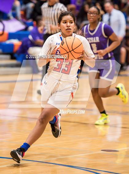 Thumbnail 2 in Cesar Chavez vs Westwood (AIA 6A Round 1 Playoff) photogallery.