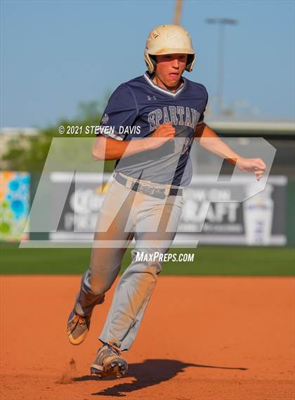 Thumbnail 1 in Scottsdale Preparatory Academy vs. Round Valley (AIA 2A Play In) photogallery.