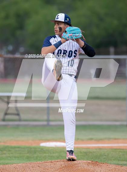 Thumbnail 2 in Sharyland @ Lopez (UIL Region IV 5A Bi-District Baseball game 1) photogallery.