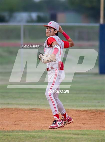 Thumbnail 2 in Sharyland @ Lopez (UIL Region IV 5A Bi-District Baseball game 1) photogallery.