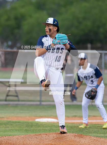 Thumbnail 2 in Sharyland @ Lopez (UIL Region IV 5A Bi-District Baseball game 1) photogallery.