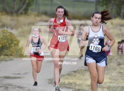 Thumbnail 2 in Girls 3A Region 5 XC Regional photogallery.