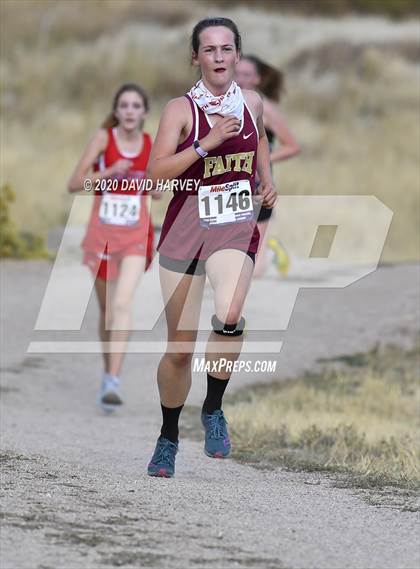 Thumbnail 2 in Girls 3A Region 5 XC Regional photogallery.