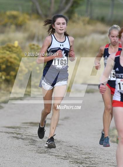 Thumbnail 1 in Girls 3A Region 5 XC Regional photogallery.