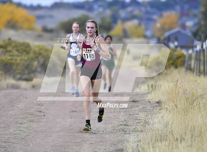 Thumbnail 2 in Girls 3A Region 5 XC Regional photogallery.