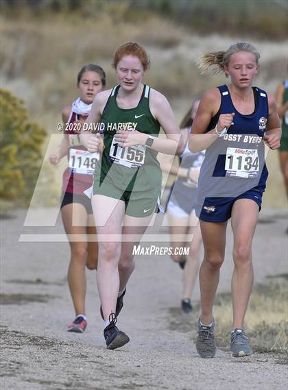 Thumbnail 2 in Girls 3A Region 5 XC Regional photogallery.