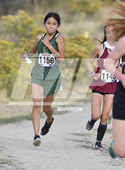 Thumbnail 1 in Girls 3A Region 5 XC Regional photogallery.