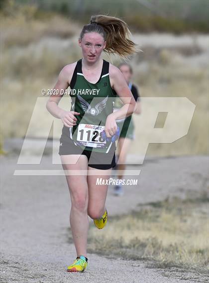 Thumbnail 2 in Girls 3A Region 5 XC Regional photogallery.