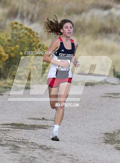 Thumbnail 3 in Girls 3A Region 5 XC Regional photogallery.