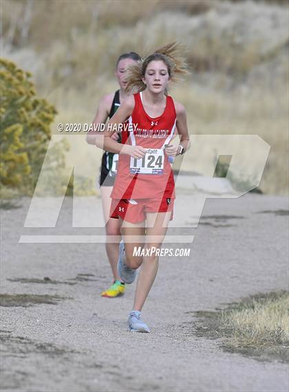 Thumbnail 3 in Girls 3A Region 5 XC Regional photogallery.