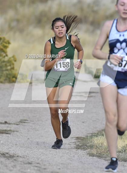 Thumbnail 3 in Girls 3A Region 5 XC Regional photogallery.