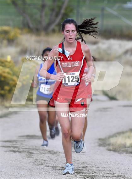 Thumbnail 2 in Girls 3A Region 5 XC Regional photogallery.