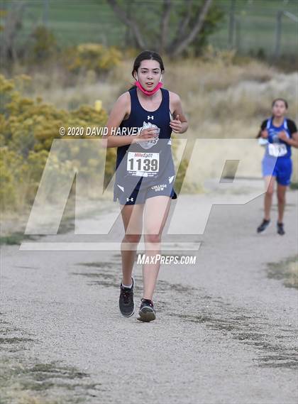 Thumbnail 2 in Girls 3A Region 5 XC Regional photogallery.