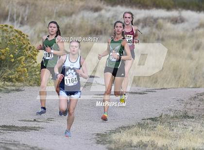 Thumbnail 2 in Girls 3A Region 5 XC Regional photogallery.