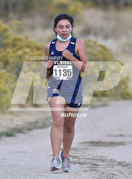 Thumbnail 1 in Girls 3A Region 5 XC Regional photogallery.