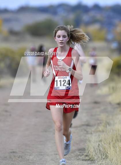 Thumbnail 1 in Girls 3A Region 5 XC Regional photogallery.