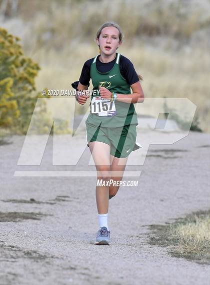 Thumbnail 3 in Girls 3A Region 5 XC Regional photogallery.